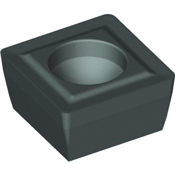 Kennametal - SPGX060304 FP Grade KCPK10 Carbide Indexable Drill Insert - TiCN/Al2O3 Finish, Square, 1/4" Inscribed Circle - Eagle Tool & Supply