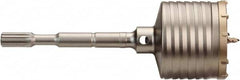 Milwaukee Tool - 1-1/2" Diam, Spline Shank, Carbide-Tipped Rotary & Hammer Drill Bit - Eagle Tool & Supply