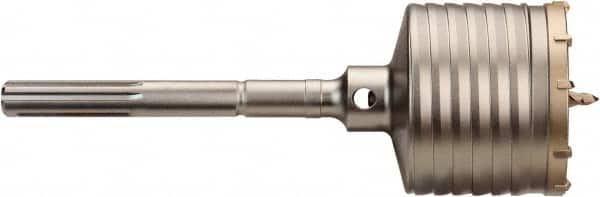 Milwaukee Tool - 3-1/8" Diam, SDS-Max Shank, Carbide-Tipped Rotary & Hammer Drill Bit - Eagle Tool & Supply