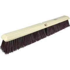 24″ - Maroon Heavy Perma Sweep Broom Without Handle - Eagle Tool & Supply