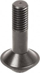 Jergens - M10, Steel, Uncoated, Shoulder Clamp Screw - Use with ZPS - Eagle Tool & Supply