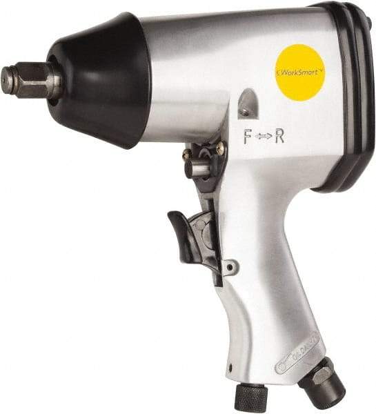 Value Collection - 1/2" Drive, 7,000 RPM, 25 to 200 Ft/Lb Torque Impact Wrench - Pistol Grip Handle, 600 IPM, 4 CFM, 90 psi, 1/4" NPT Inlet - Eagle Tool & Supply