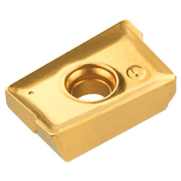 Iscar - 3M AXKT1304 Grade IC830 Carbide Milling Insert - TiAlN/TiN Finish, 0.179" Thick, 0.6mm Corner Radius - Eagle Tool & Supply
