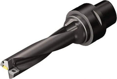 Sandvik Coromant - 108mm Max Drill Depth, 4xD, 27mm Diam, Indexable Insert Drill - C5 Coromant Shank - Eagle Tool & Supply