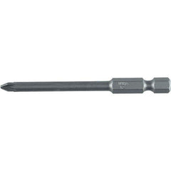 Wiha - PZ.1 Power Bit - 1/4" Drive, 2-3/4" OAL - Eagle Tool & Supply