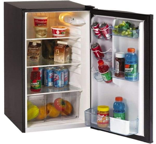 Avanti - Refrigerators Capacity: 4.4 Cu Ft Color: Black - Eagle Tool & Supply