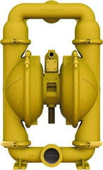 Versa-Matic - 3" NPT, Air Operated Diaphragm Pump - Santoprene Diaphragm, Aluminum Housing - Eagle Tool & Supply