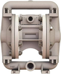 Versa-Matic - 1/2" NPT, Air Operated Diaphragm Pump - Buna-N Diaphragm, Stainless Steel Housing - Eagle Tool & Supply