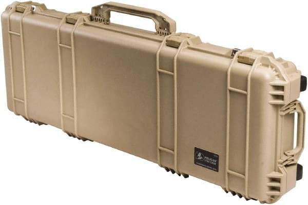 Pelican Products, Inc. - 16" Wide x 6-1/8" High, Long Gun Case - Tan, Polyethylene - Eagle Tool & Supply