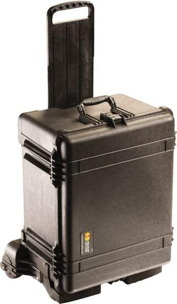 Pelican Products, Inc. - 23-1/4" Wide x 27" High, Clamshell Hard Case - Black, Polypropylene - Eagle Tool & Supply