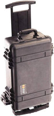 Pelican Products, Inc. - 14-1/2" Wide x 24-1/4" High, Clamshell Hard Case - Black, Polypropylene - Eagle Tool & Supply
