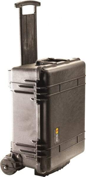 Pelican Products, Inc. - 18-3/4" Wide x 24" High, Clamshell Hard Case - Black, Polypropylene - Eagle Tool & Supply