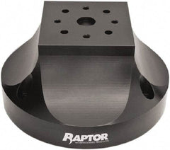 Raptor Workholding - 11.95" Jaw Width, 6" High Riser - For Use with 4 & 5 Axis Workholding Systems - Eagle Tool & Supply