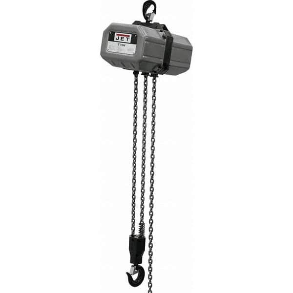 Jet - Electric Hoists Type: Electric Hoist Load Capacity (Ton): 1 - Eagle Tool & Supply