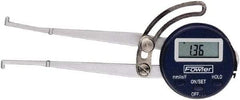 Fowler - 12.7 to 150mm Range, 0.3mm Resolution, Electronic Caliper - Steel with 1.56" Steel Jaws, 0.3mm Accuracy - Eagle Tool & Supply