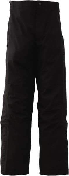 Viking - Size 3XL, Black, Rain, Wind Resistant Pants - 3 Pockets - Eagle Tool & Supply