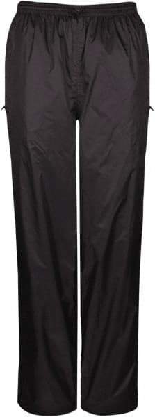 Viking - Size 2XL, Black, Rain, Wind Resistant Pants - 2 Pockets - Eagle Tool & Supply