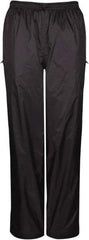 Viking - Size 2XL, Black, Rain, Wind Resistant Pants - 2 Pockets - Eagle Tool & Supply