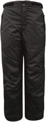 Viking - Size S, Black, Rain, Wind Resistant Pants - No Pockets - Eagle Tool & Supply