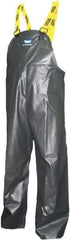 Viking - Size L, Green, Chemical, Rain, Wind Resistant Bib Overall - No Pockets - Eagle Tool & Supply