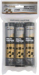 LubriMatic - 3 oz Cartridge Lithium General Purpose Grease - Black, 280°F Max Temp, NLGIG 1-1/2, - Eagle Tool & Supply