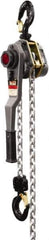 Jet - 6,000 Lb Lifting Capacity, 10' Lift Height, Lever with Overload Protection Hoist - Made from Chain - Eagle Tool & Supply