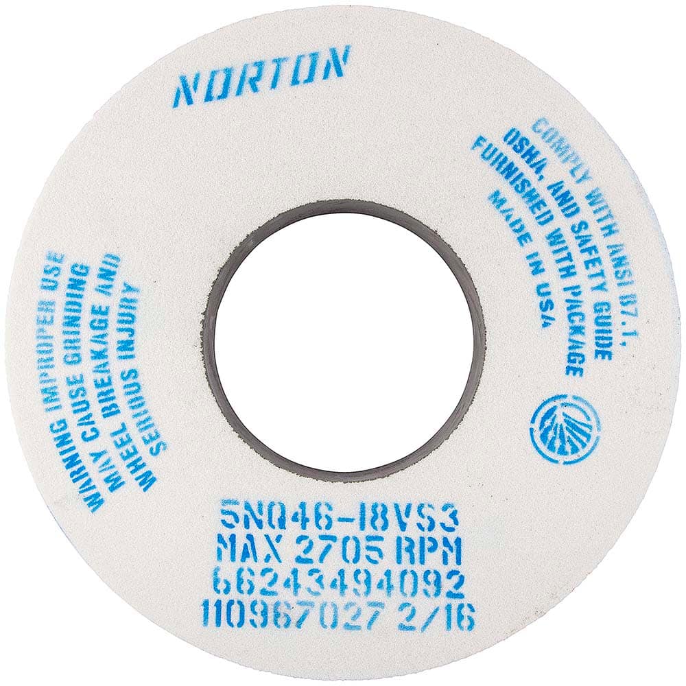 Norton - Tool & Cutter Grinding Wheels Wheel Type: Type 1 Wheel Diameter (Inch): 12 - Eagle Tool & Supply