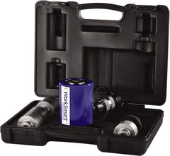 Value Collection - 10 Ton, 1.5" Stroke, 3.53 Cu In Oil Capacity, Portable Hydraulic Low Profile Kit Cylinder - 2.35 Sq In Effective Area, 3.48" Lowered Ht., 4.98" Max Ht., 1.73" Cyl Bore Diam, 1.5" Plunger Rod Diam - Eagle Tool & Supply