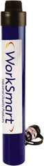 Value Collection - 10 Ton, 9.96" Stroke, 22.3 Cu In Oil Capacity, Portable Hydraulic Threaded Cylinder - 2.24 Sq In Effective Area, 15.47" Lowered Ht., 25.43" Max Ht., 1.49" Plunger Rod Diam, 10,000 Max psi - Eagle Tool & Supply