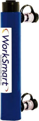 Value Collection - 10 Ton, 10.04" Stroke, 22.41 Cu In Oil Capacity, Portable Hydraulic Double Acting Cylinder - 2.24 Sq In Effective Area, 16.12" Lowered Ht., 26.19" Max Ht., 1.69" Cyl Bore Diam, 1.38" Plunger Rod Diam, 10,000 Max psi - Eagle Tool & Supply