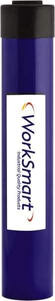 Value Collection - 25 Ton, 14.25" Stroke, 73.39 Cu In Oil Capacity, Portable Hydraulic Single Acting Cylinder - 5.15 Sq In Effective Area, 18.74" Lowered Ht., 32.99" Max Ht., 2.56" Cyl Bore Diam, 2.24" Plunger Rod Diam, 10,000 Max psi - Eagle Tool & Supply