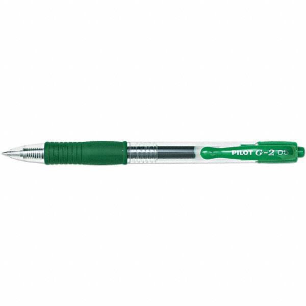 Pilot - Conical Roller Ball Pen - Green - Eagle Tool & Supply