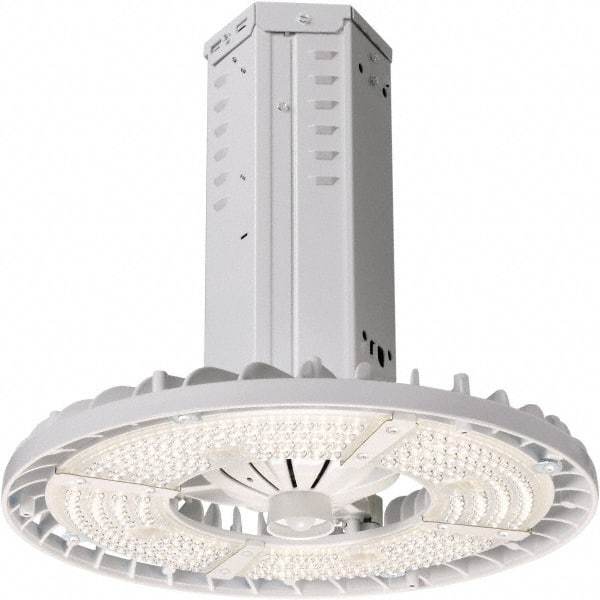 Cooper Lighting - 0 Lamps, 106 Watts, LED, High Bay Fixture - 21-1/4" High x 20-15/16" Wide, 120/277 Volt, Aluminum Housing - Eagle Tool & Supply