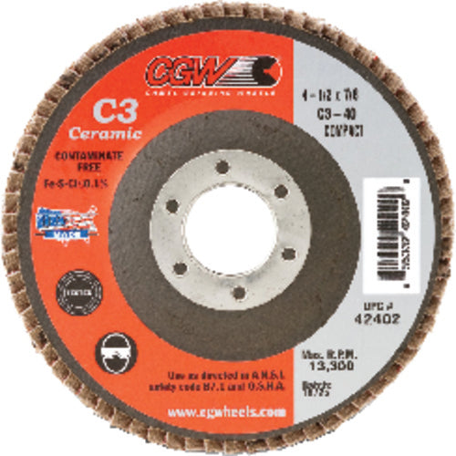 ‎CGW 4-1/2X7/8 COMPACT C3 CERAMIC - Eagle Tool & Supply