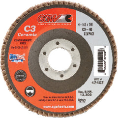 ‎CGW 4-1/2X7/8 COMPACT C3 CERAMIC - Eagle Tool & Supply