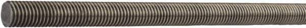 Value Collection - M24x3.0 300mm OAL Fully Threaded Stud - Steel, Plain Finish, Inch & Metric - Eagle Tool & Supply