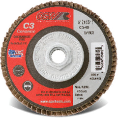‎CGW 4-1/2X5/8-11 COMPACT C3 CERAMIC - Eagle Tool & Supply