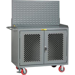 Little Giant - 3,600 Lb Capacity Mobile Cabinet - 48" Wide x 64" High - Eagle Tool & Supply