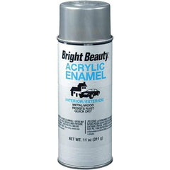Dupli-Color - Chrome, Metallic, Acrylic Enamel Spray Paint - 12 to 14 Sq Ft per Can, 11 oz Container - Eagle Tool & Supply