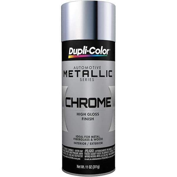 Dupli-Color - Automotive Chrome Instant Enamel Spray - 11 oz Aerosol Can - Eagle Tool & Supply