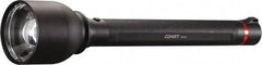 Coast Cutlery - White LED Bulb, 1,132 Lumens, Industrial/Tactical Flashlight - Black Aluminum Body, 4 D Batteries Included - Eagle Tool & Supply