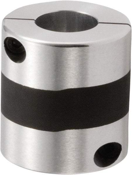 NBK - 8mm Bore, Servo Motor Flexible Coupling - 19mm OD, 26mm OAL, Aluminum Alloy, Clamp Style - Eagle Tool & Supply