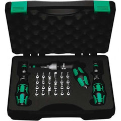 Wera - Torque Limiting Screwdrivers Type: Adjustable Torque Kit Minimum Torque (Nm): 0.30 - Eagle Tool & Supply