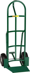 Little Giant - 800 Lb Capacity 49" OAH Hand Truck with Foot Kick - 13-1/2 x 16" Base Plate, Loop Handle, Steel, Pneumatic Wheels - Eagle Tool & Supply