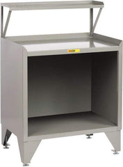Little Giant - Receiving Station - 36 Inch Wide x 24 Inch Deep x 54-1/2 Inch High, Gray - Eagle Tool & Supply