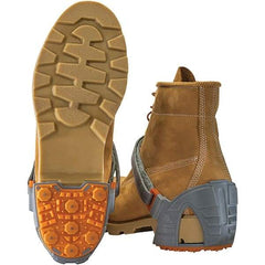 Winter Walking - Ice Traction Footwear Footwear Style: Strap-On Cleat Traction Type: Tungsten Carbide Stud - Eagle Tool & Supply