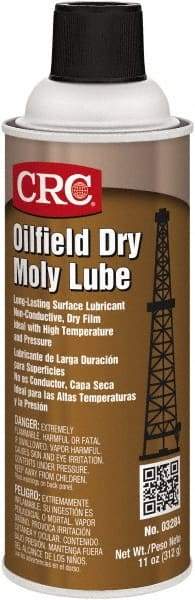 CRC - 16 oz Aerosol Can Molybdenum Disulfide Spray Lubricant - 650°F Max - Eagle Tool & Supply