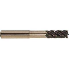 Accupro - 5/8" Diam 5 Flute Solid Carbide 0.06" Corner Radius End Mill - Eagle Tool & Supply