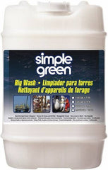 Simple Green - 5 Gal Bucket Cleaner/Degreaser - Liquid, Alkaline, Unscented - Eagle Tool & Supply