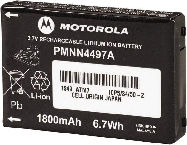Motorola - Two Way Radio Battery - Lithium, Series CLS - Eagle Tool & Supply
